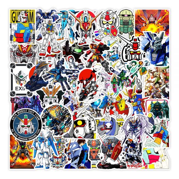 50 animation GAODA notebook skateboard suitcase water cup car graffiti decoration sticker wholesale